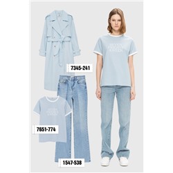 1547-053-450 джинсы Голубой